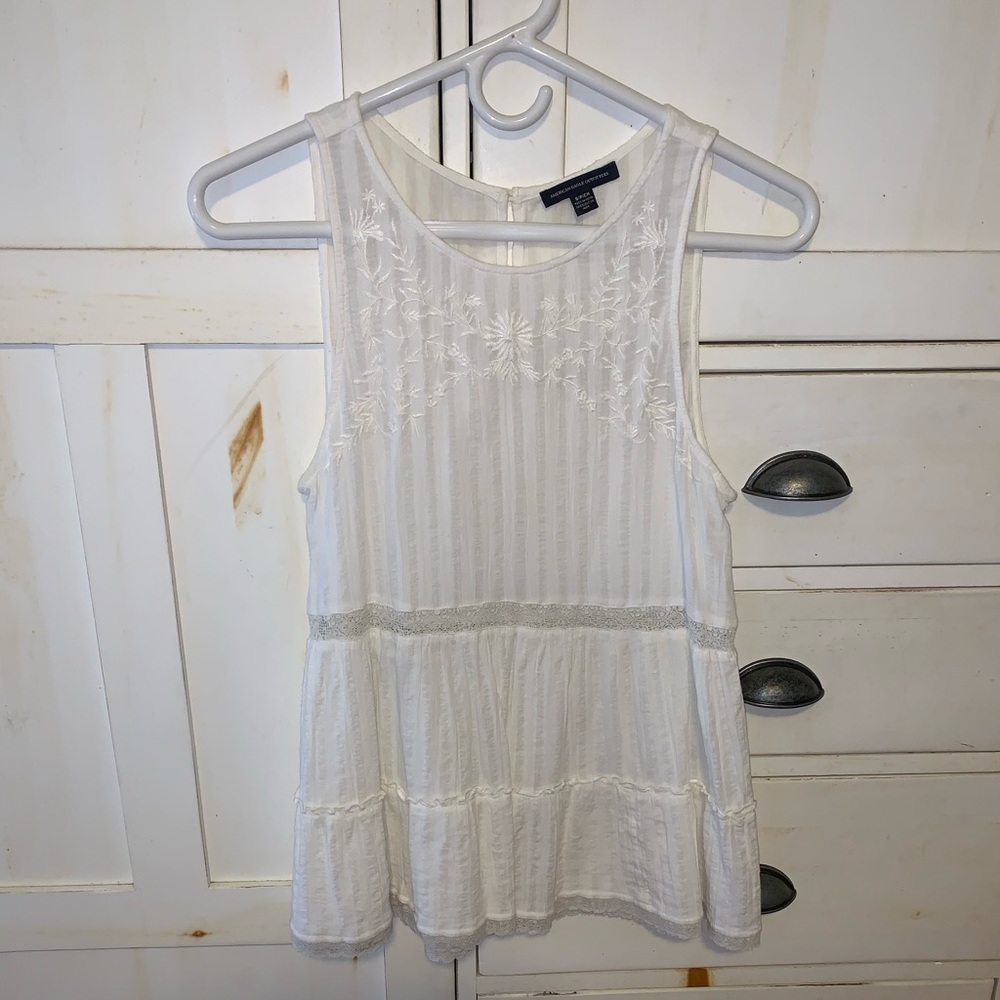 Embroidered Tank